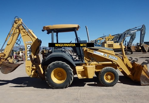 Venta de Retroexcavadora John Deere 310G 2004 en Durango